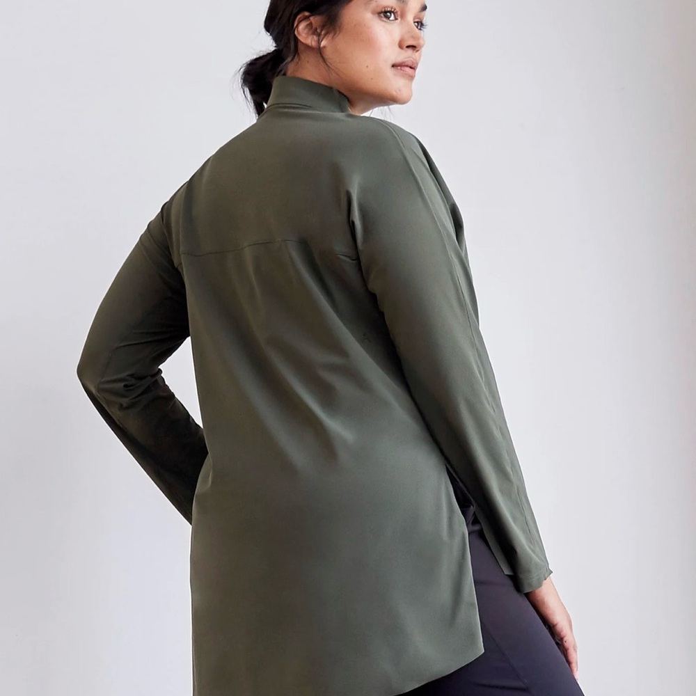 ADAY Matcha green “something borrowed” shirt